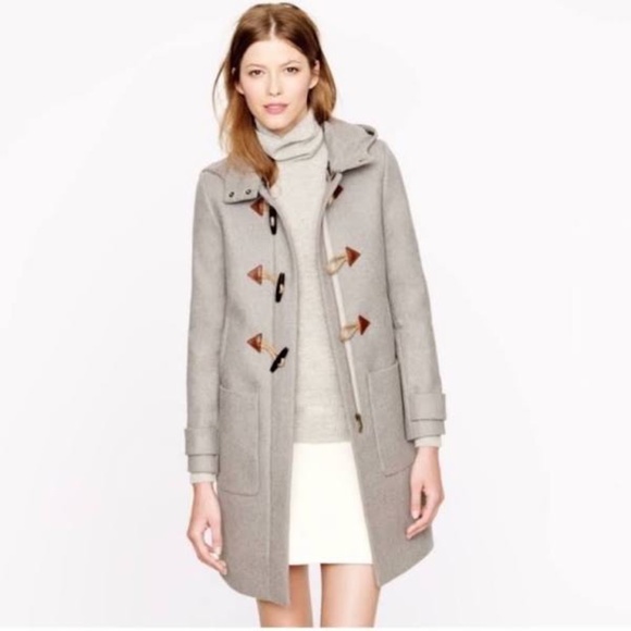 J Crew Collection toggle coat in Italian wool-blend melton - Picture 1 of 15